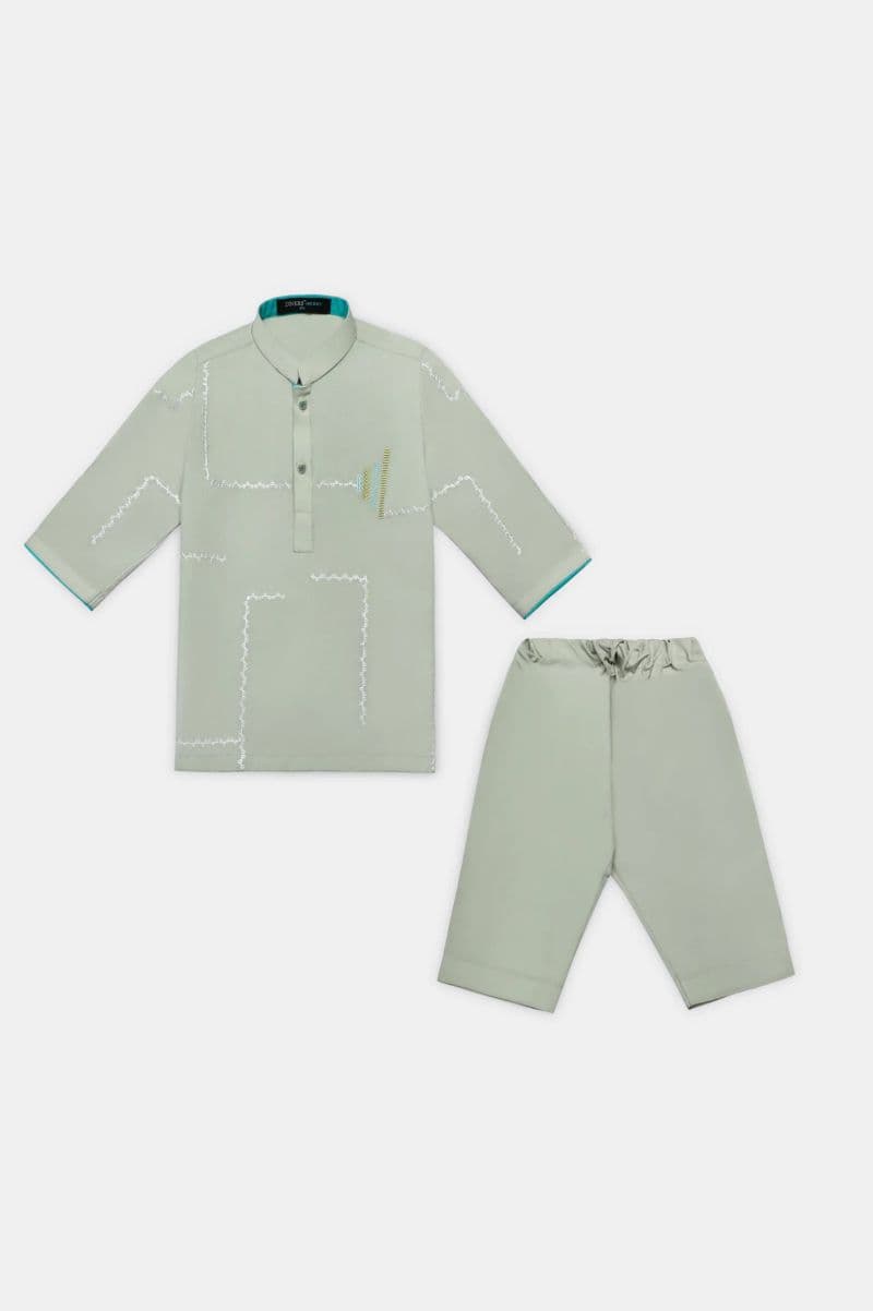 Green Infant Kurta Shalwar