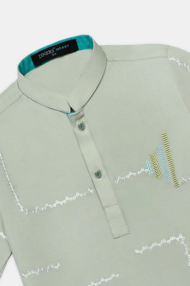 Green Infant Kurta Shalwar