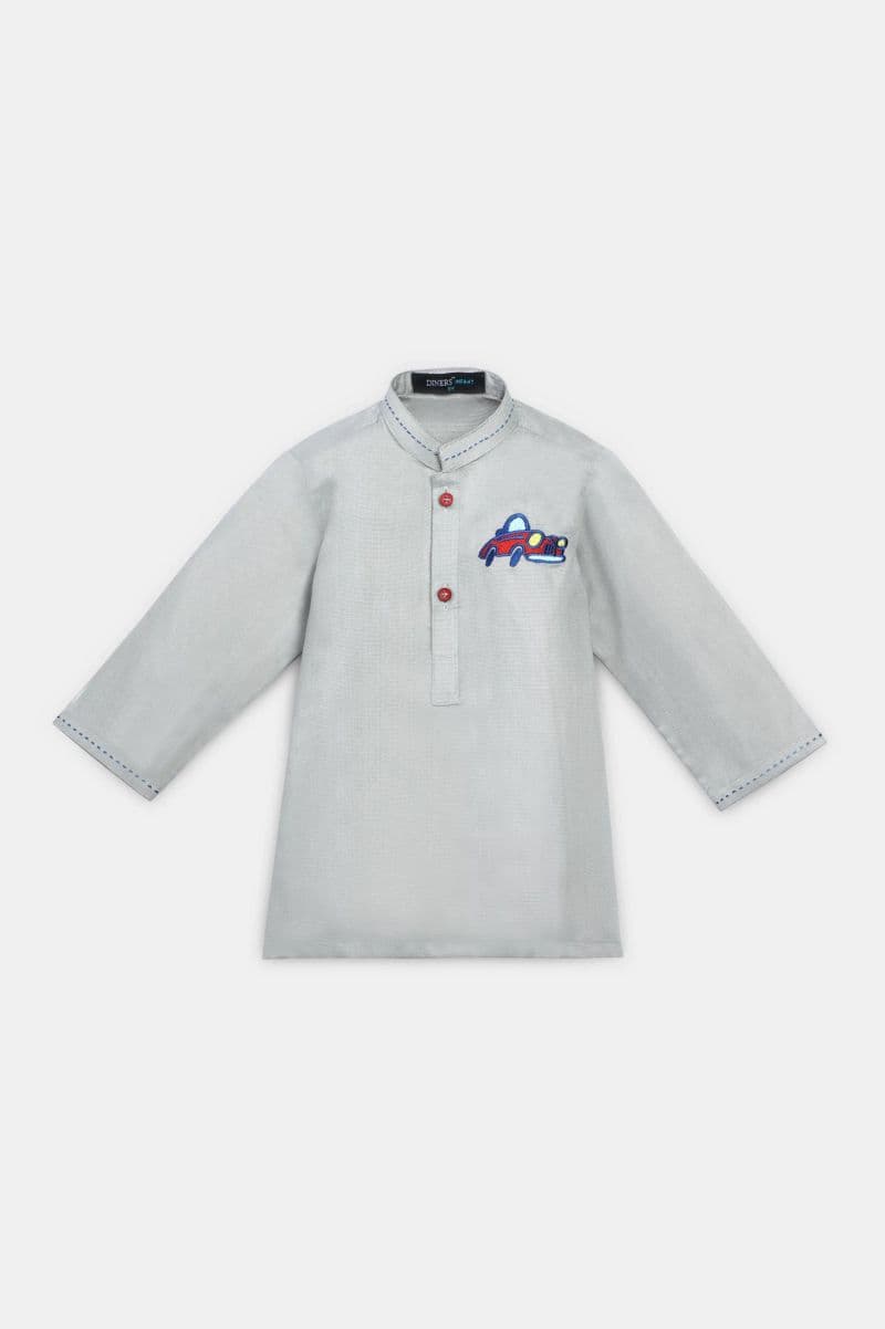 Light Grey Infant Kurta Shalwar