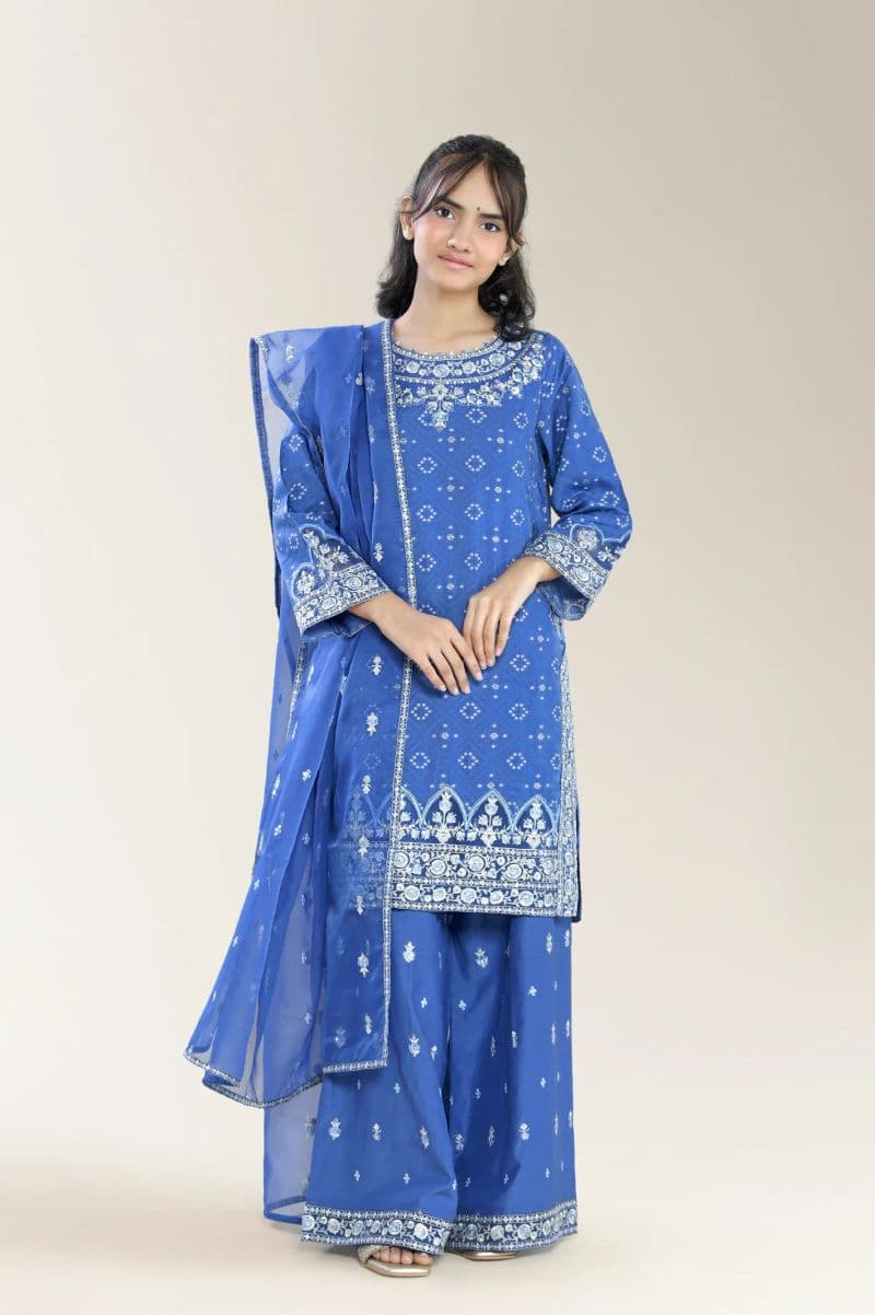 Embroidered Teens 3Pc