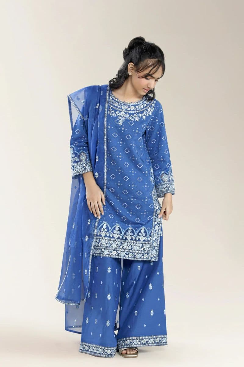 Embroidered Teens 3Pc