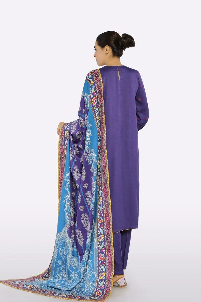 Embroidered Unstitched 3PC