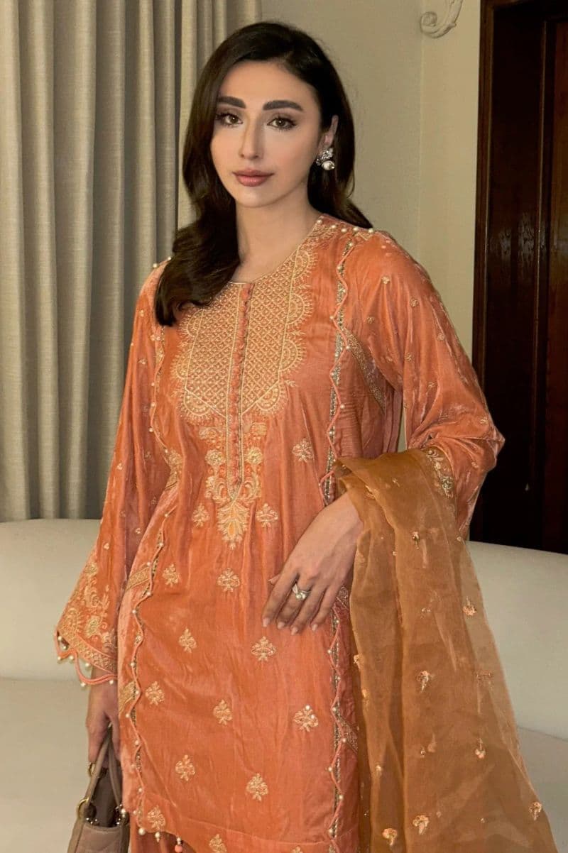 Embroidered Unstitched 3PC