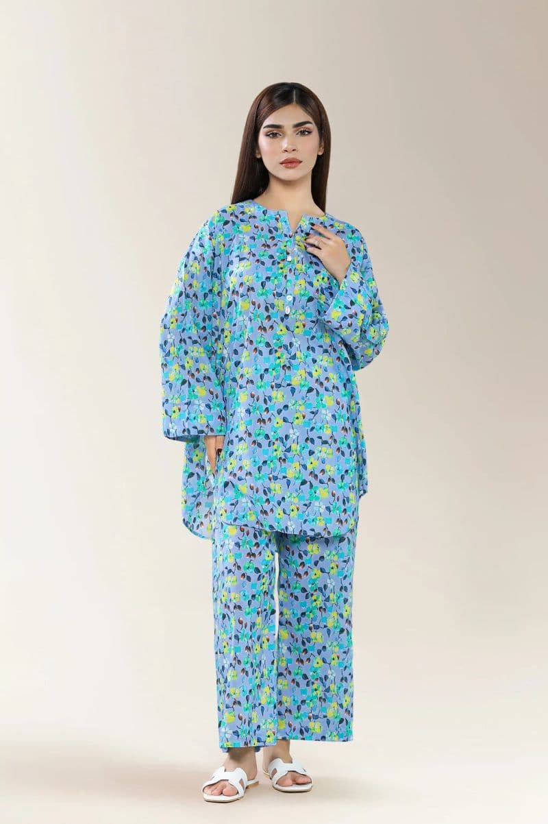 Printed Lawn Purple 2PC thumbnail