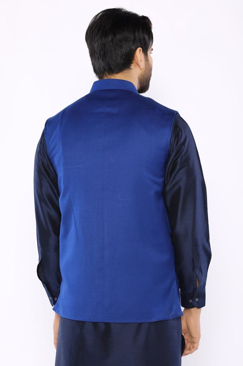 Royal Blue Waistcoat thumbnail