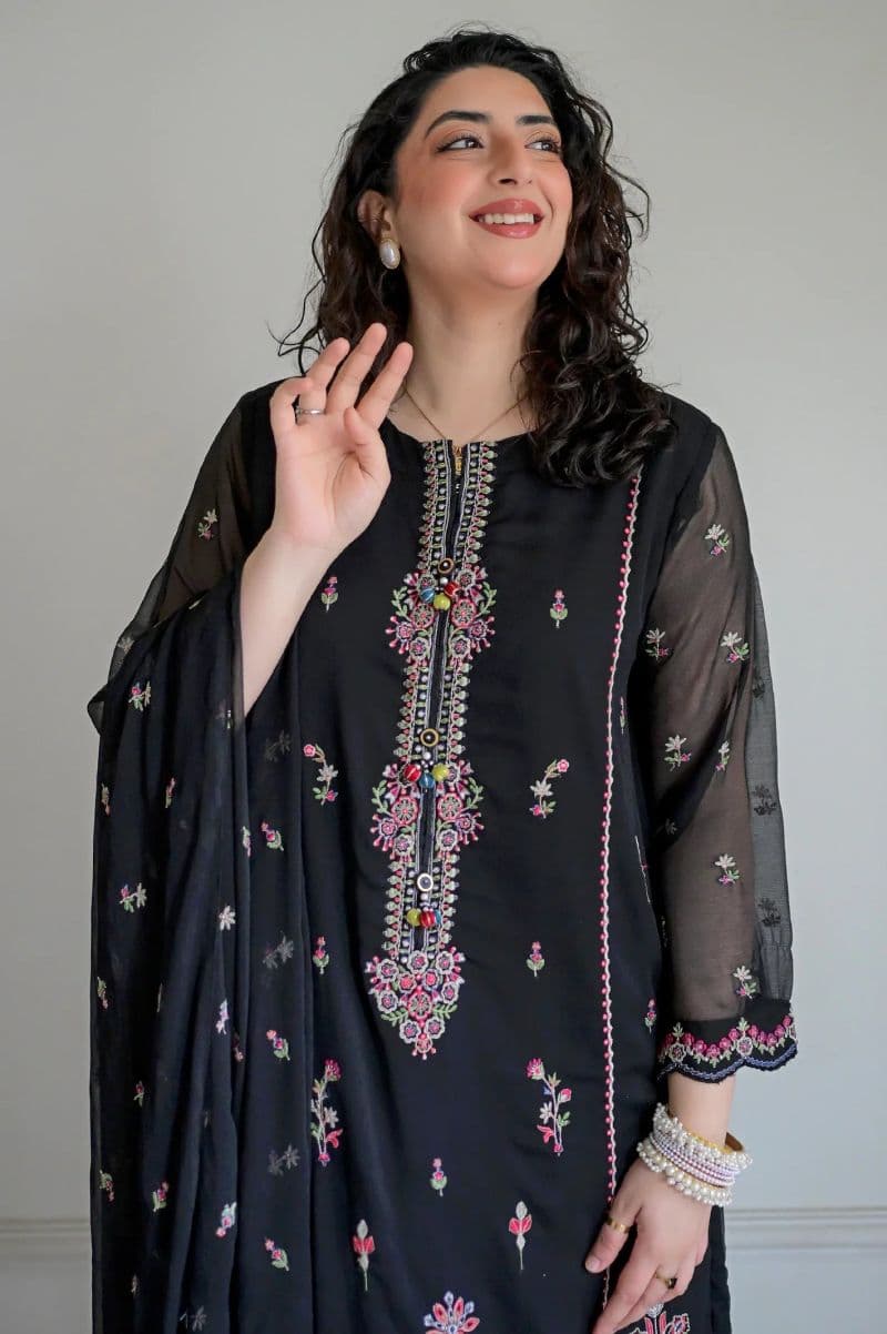 Embroidered 3PC