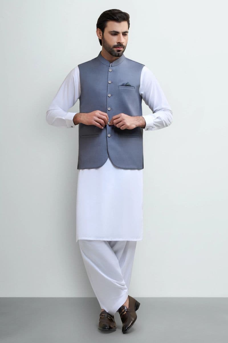 Light Grey Waistcoat