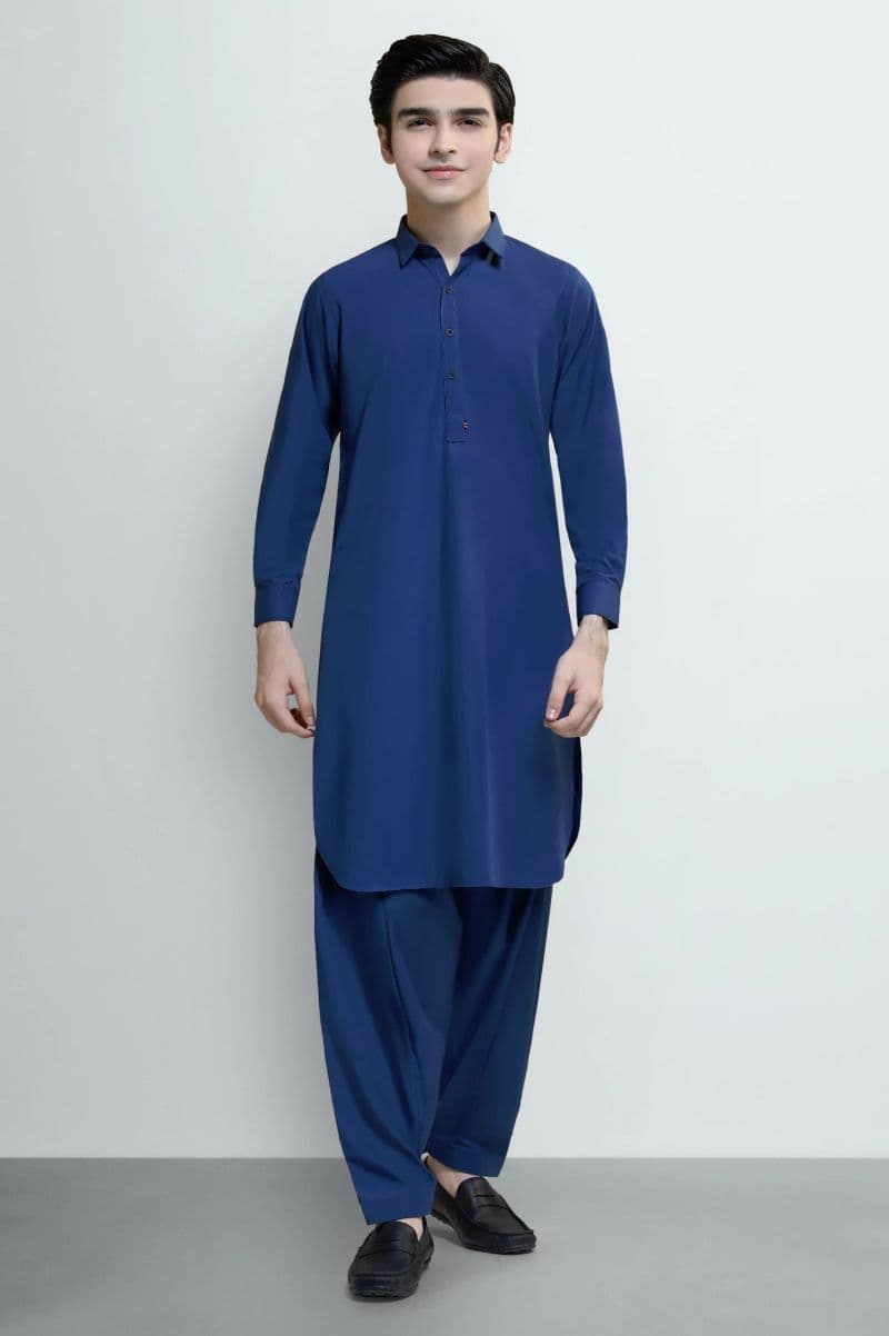 Royal Blue Teens Kameez Shalwar