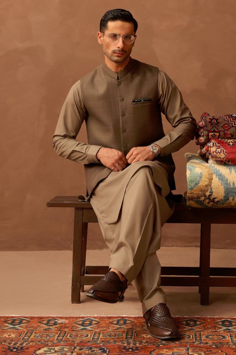 Dark Brown Waistcoat