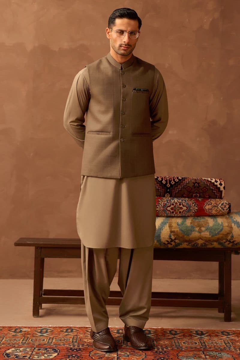 Dark Brown Waistcoat