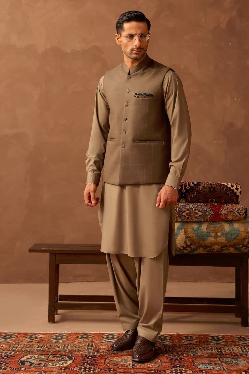 Dark Brown Waistcoat