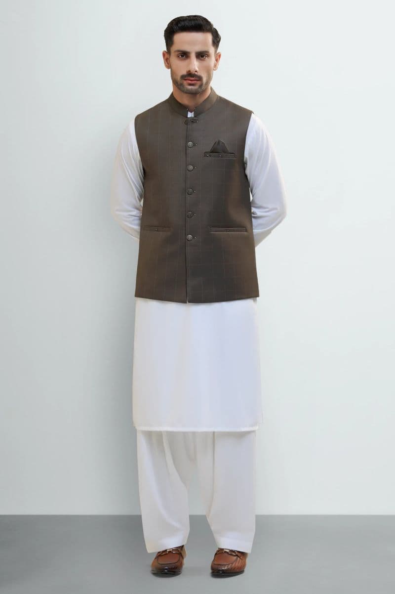 Dark Brown Waistcoat