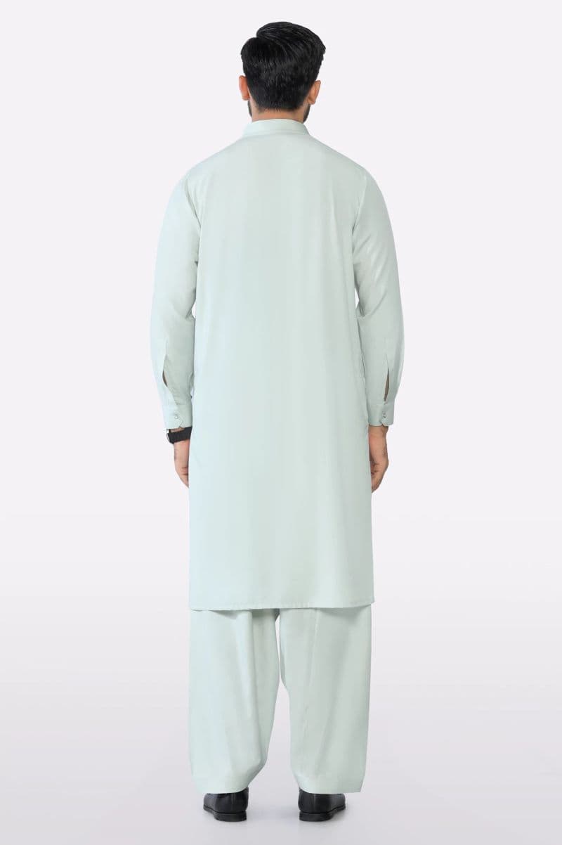 Light Green Wash & Wear Shalwar Kameez