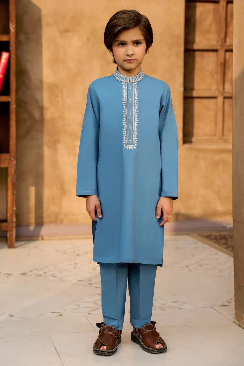 Blue Boys Kurta Pajama