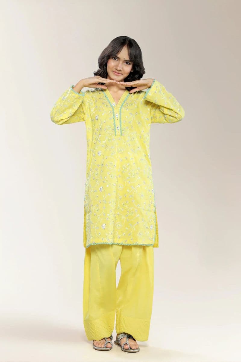 Embroidered Teens 2PC