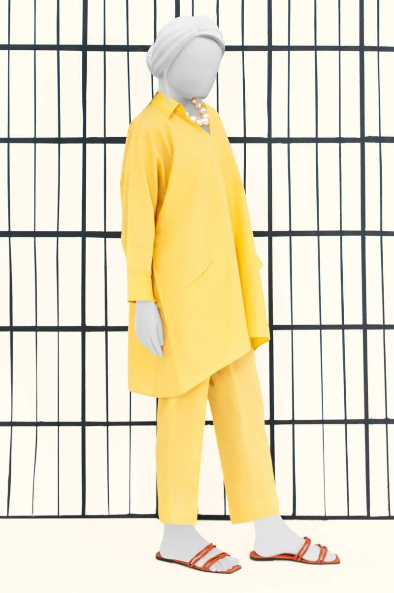 Yellow Stylised Kurti thumbnail
