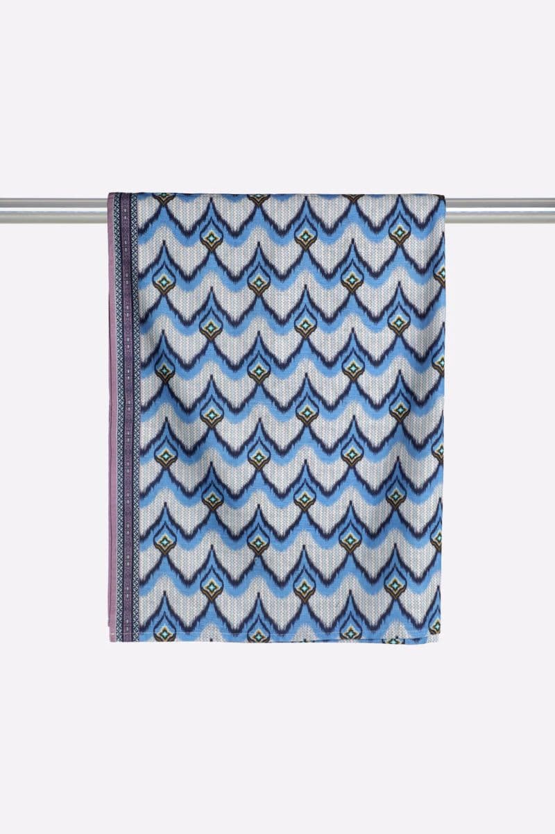 Blue Printed Dupatta thumbnail