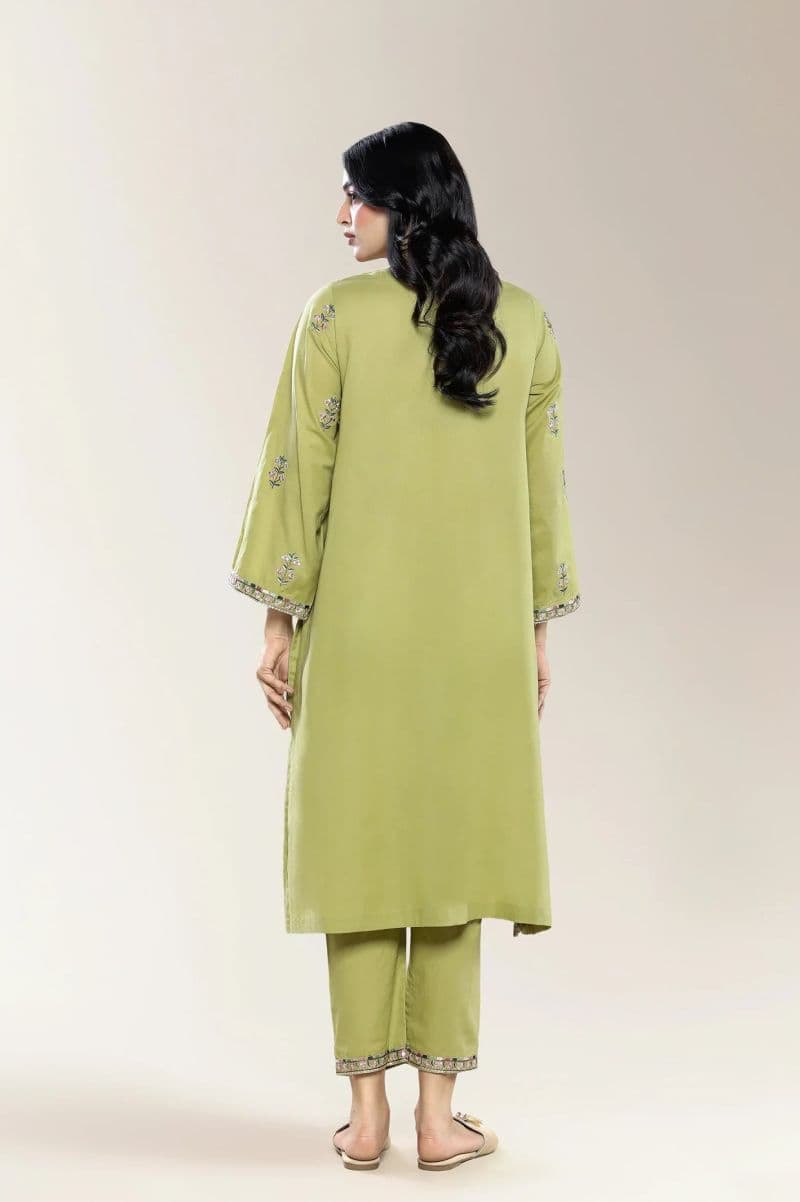Embroidered Olive 2PC thumbnail