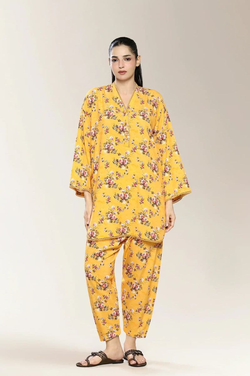 Printed Yellow 2PC thumbnail
