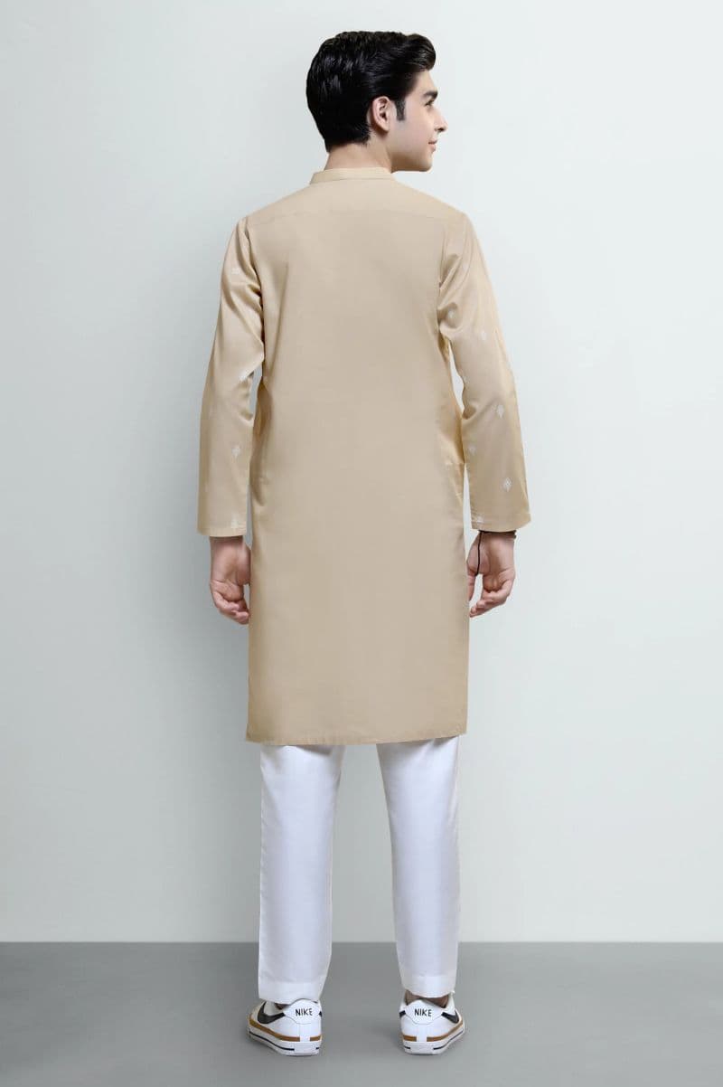 Light Brown Teens Kurta Pajama