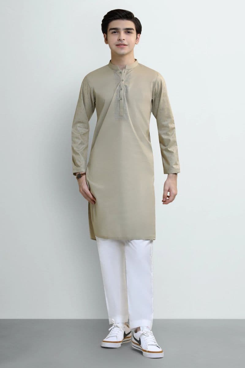 Light Green Teens Kurta Pajama