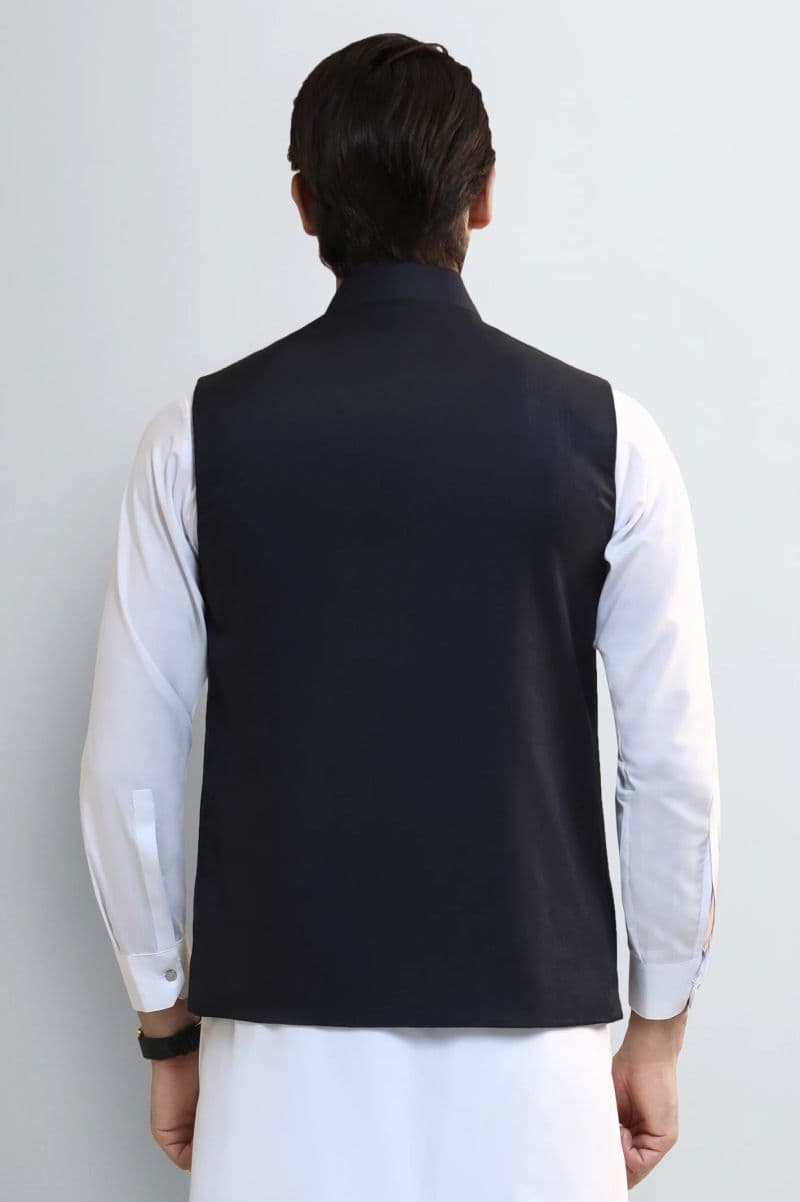 Navy Blue Waistcoat