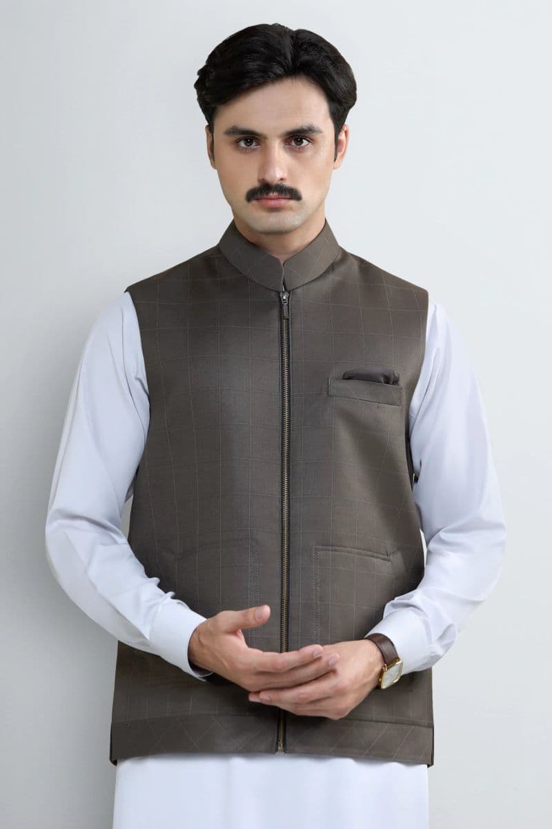 Dark Brown Waistcoat