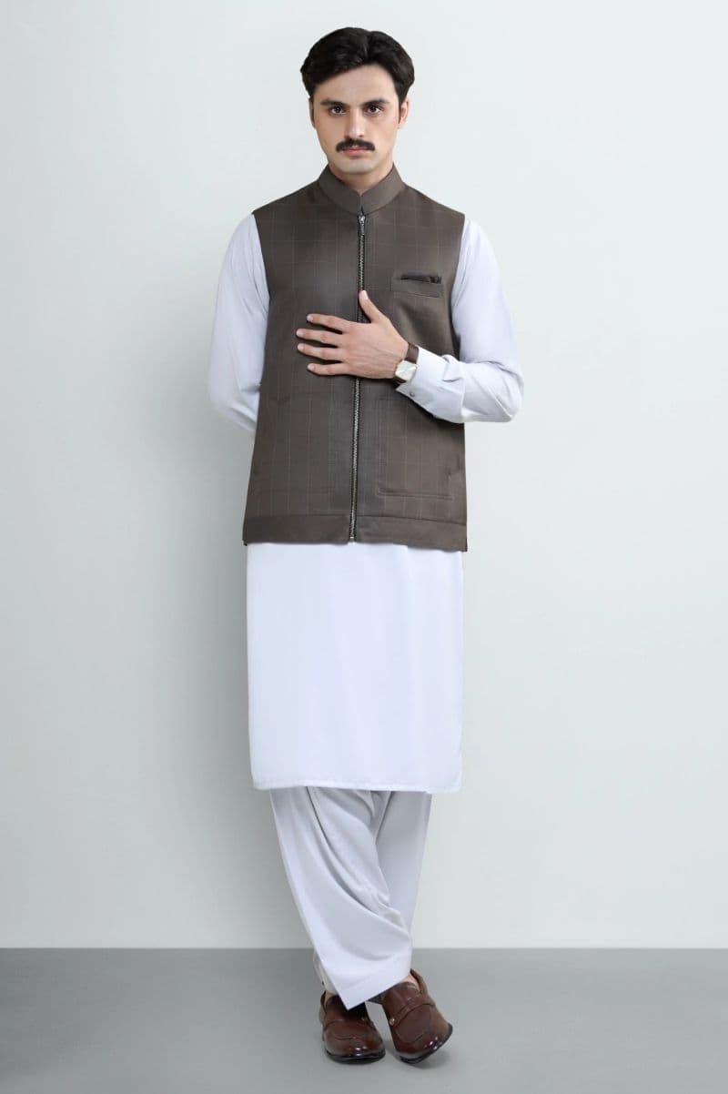 Dark Brown Waistcoat