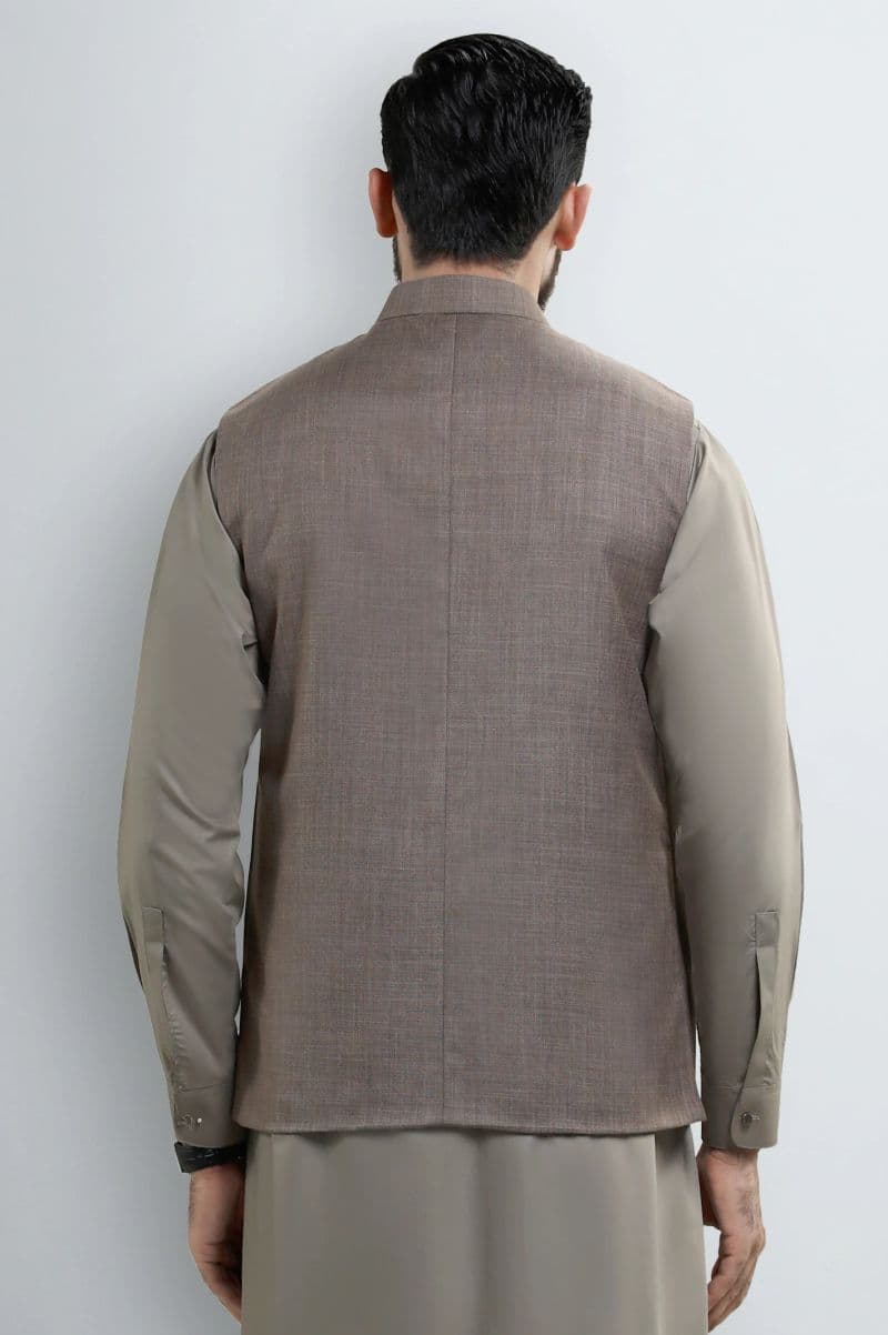 Dark Fawn Waistcoat