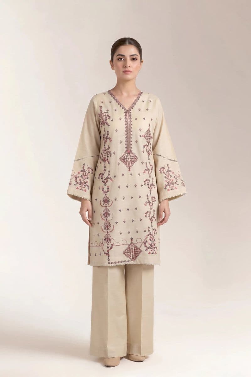 Embroidered Unstitched 2PC