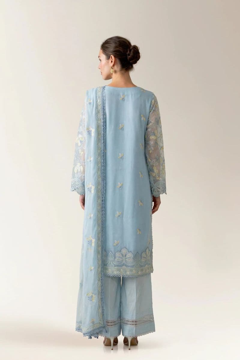Embroidered Unstitched 3PC