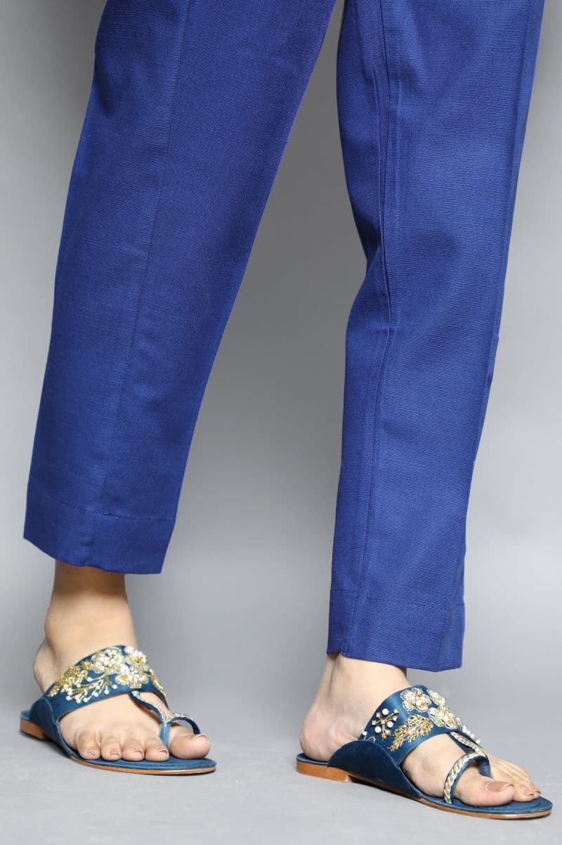 Navy Blue Ladies Trouser