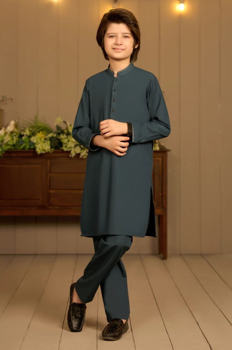 Blue Boys Kurta Pajama thumbnail