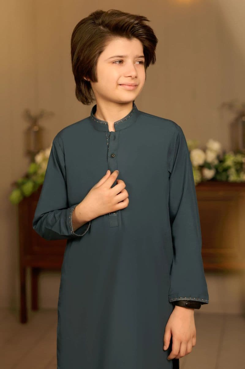 Blue Boys Kurta Pajama thumbnail