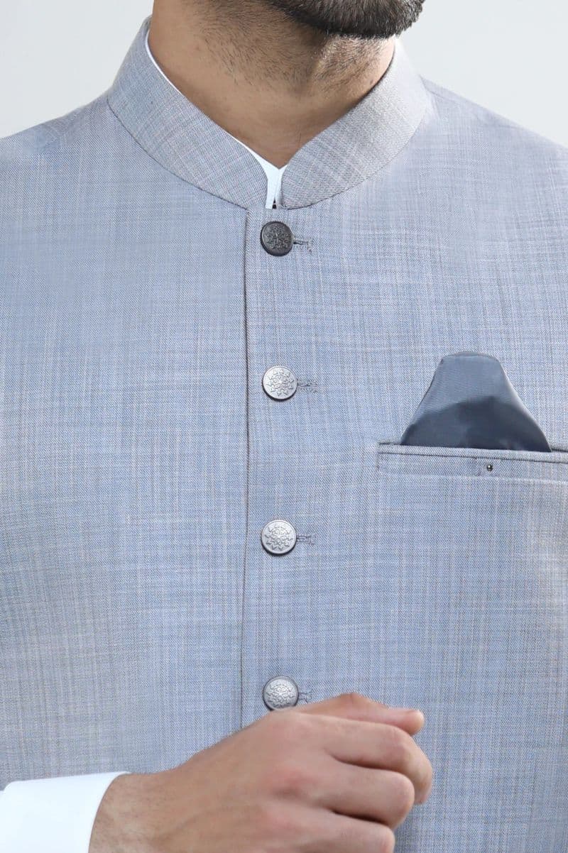 Light Grey Waistcoat thumbnail