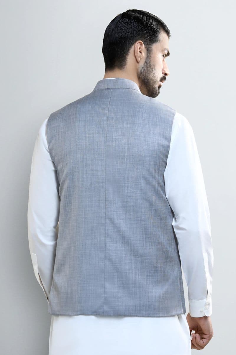 Light Grey Waistcoat thumbnail