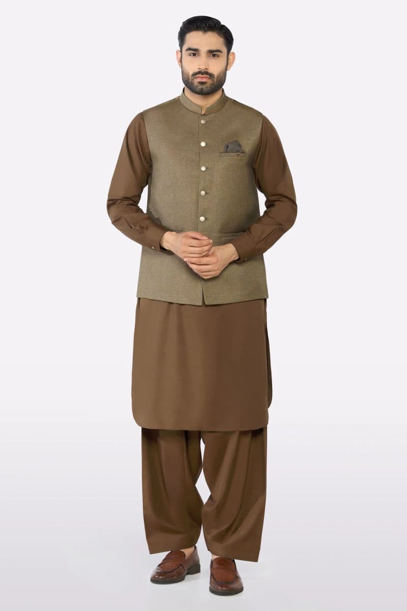 Light Brown Waistcoat thumbnail