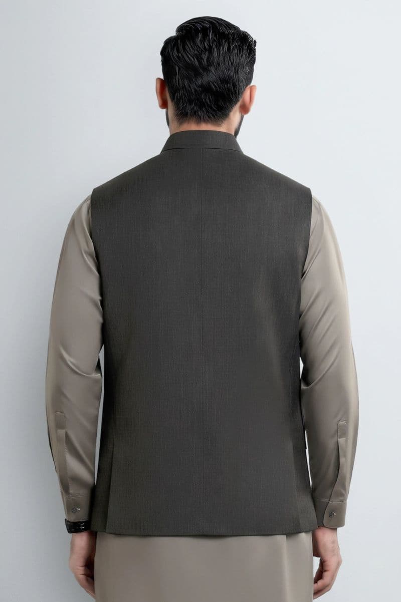 Dark Brown Waistcoat thumbnail