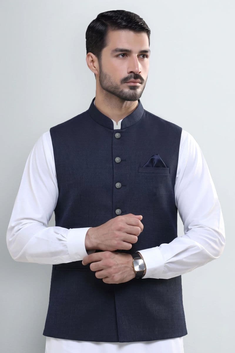 Royal Blue Waistcoat thumbnail