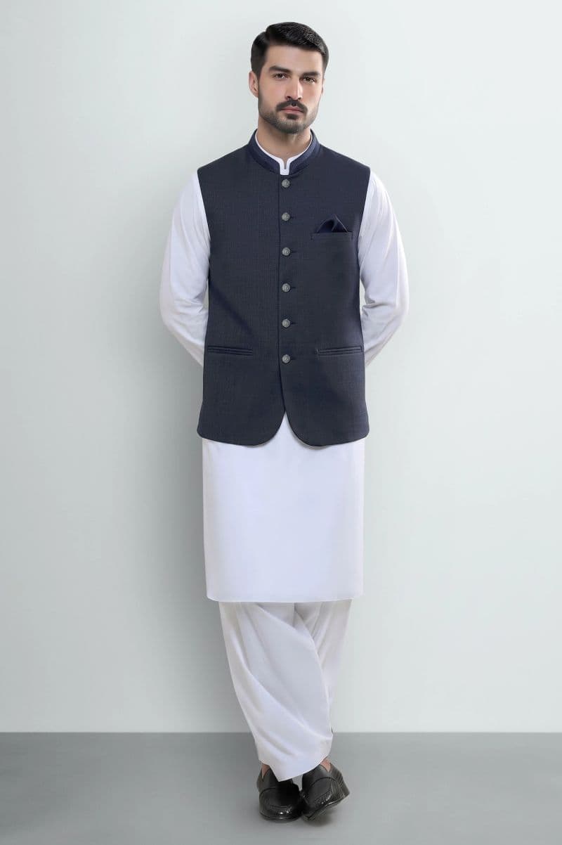 Royal Blue Waistcoat thumbnail