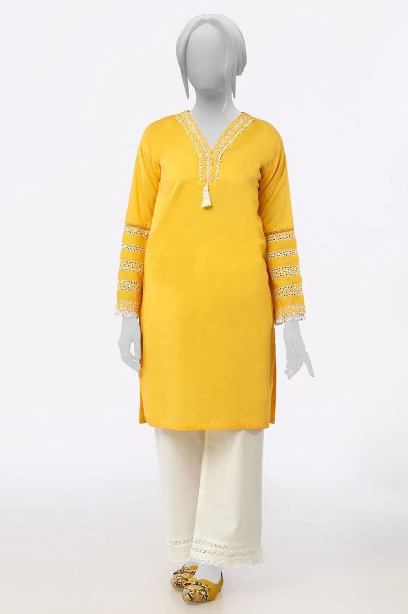 Yellow Stylised Kurti thumbnail