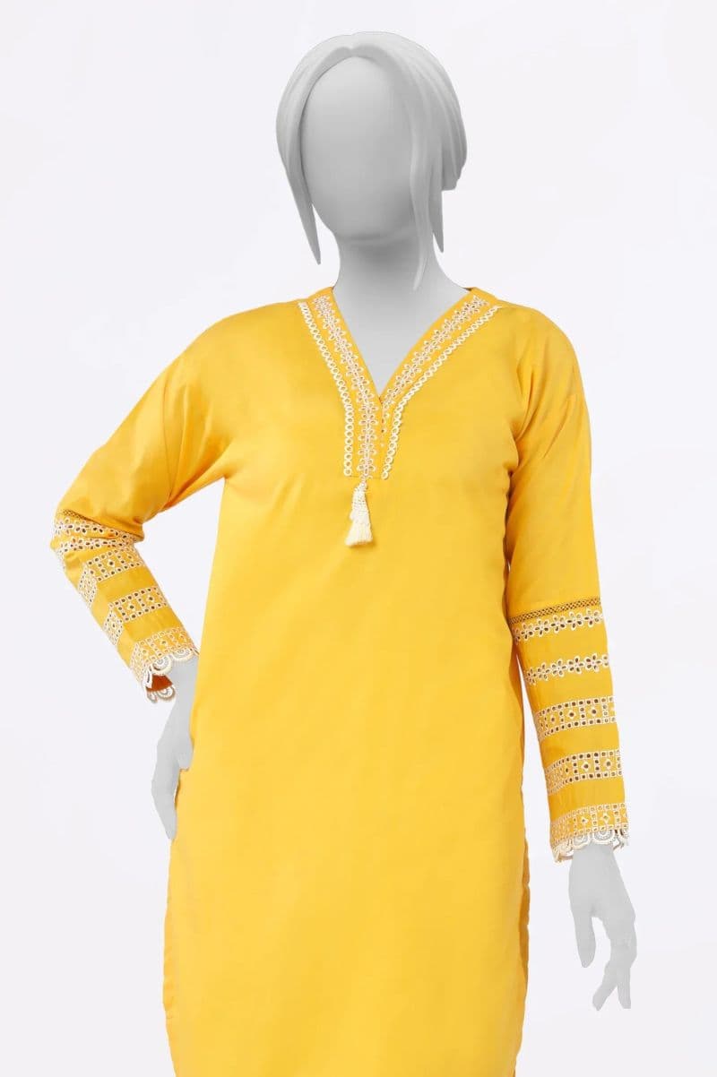 Yellow Stylised Kurti thumbnail