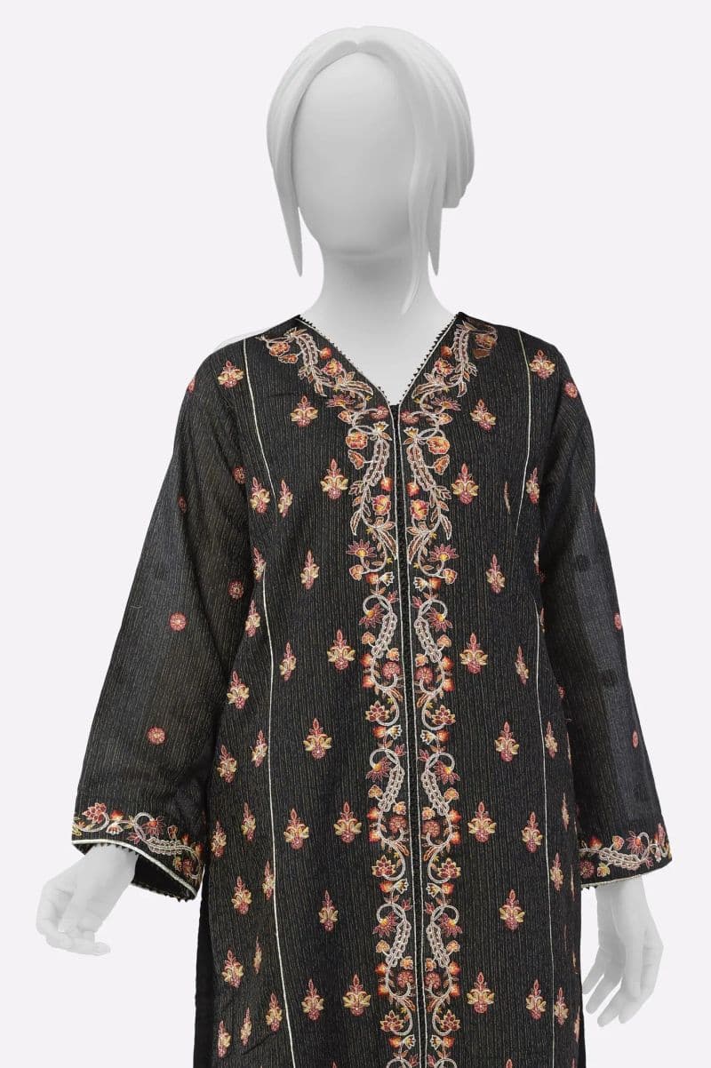 Black Embroidered Kurti thumbnail