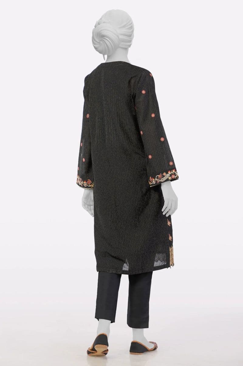 Black Embroidered Kurti thumbnail