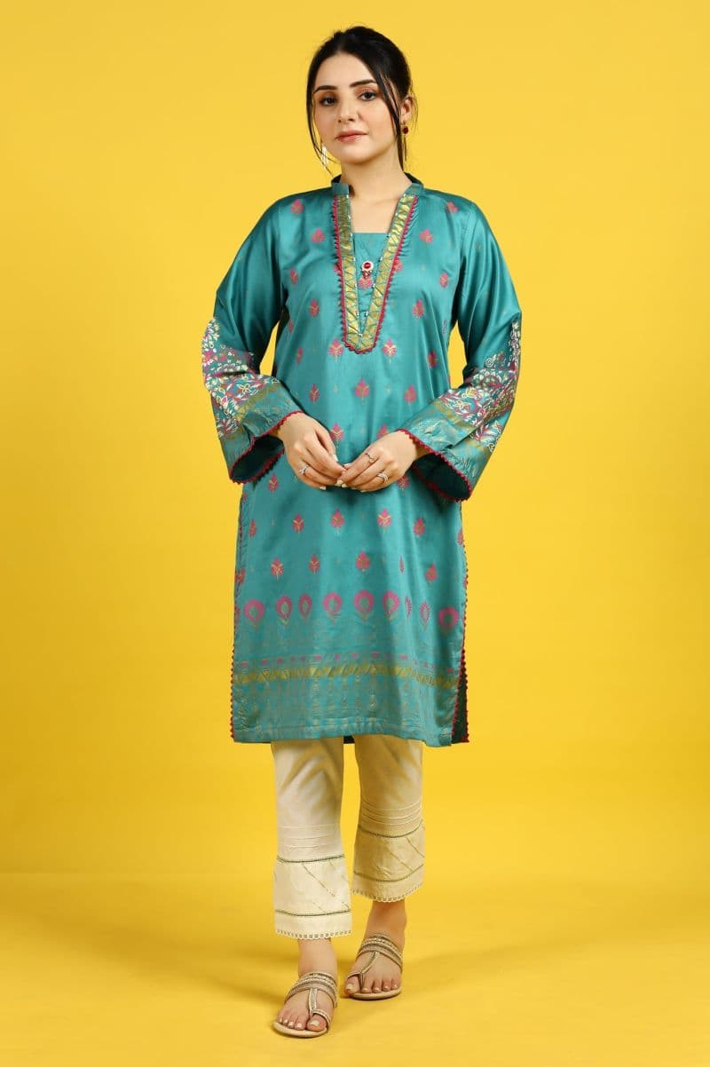 Sea Green Kurti thumbnail