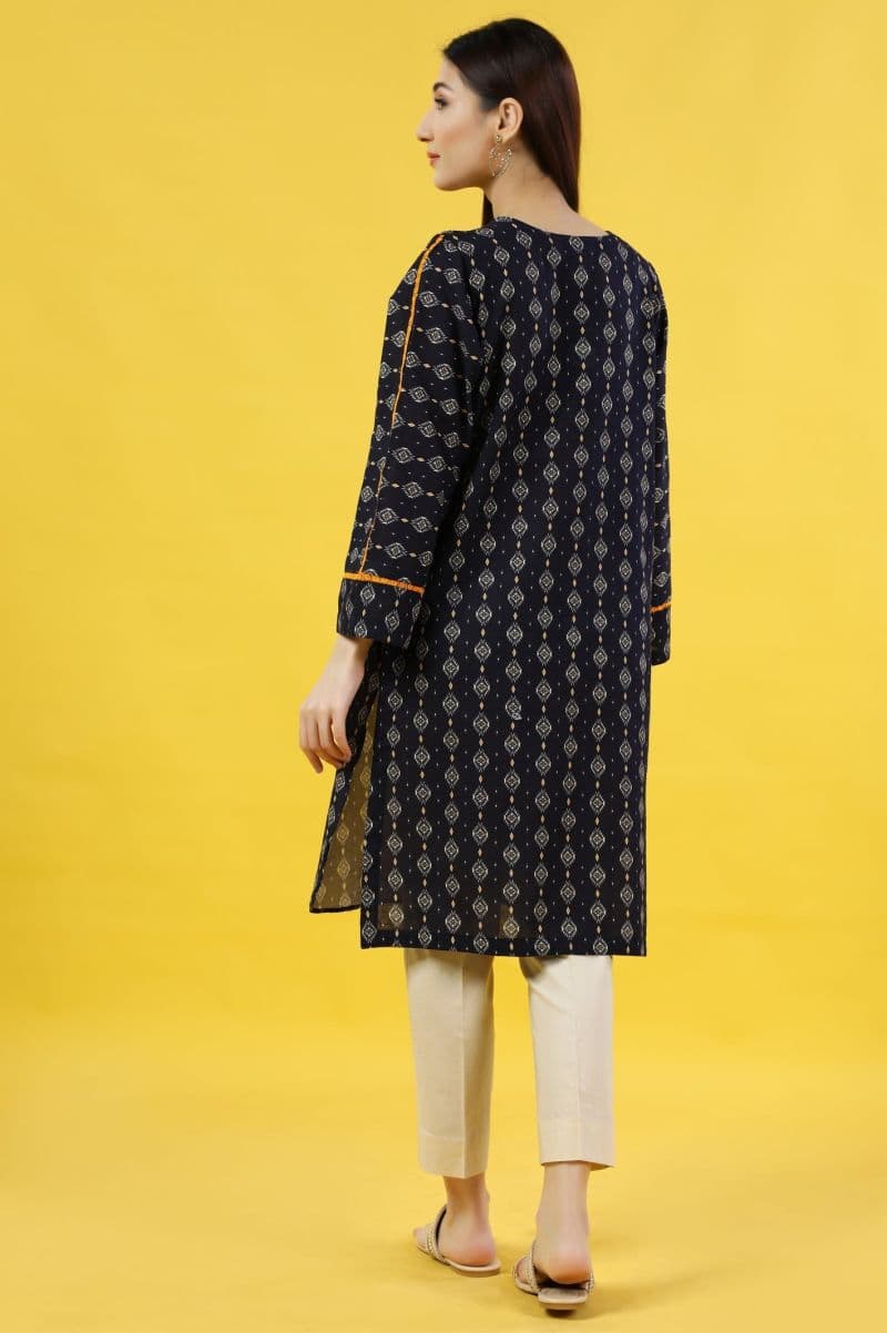 Navy Blue Kurti thumbnail