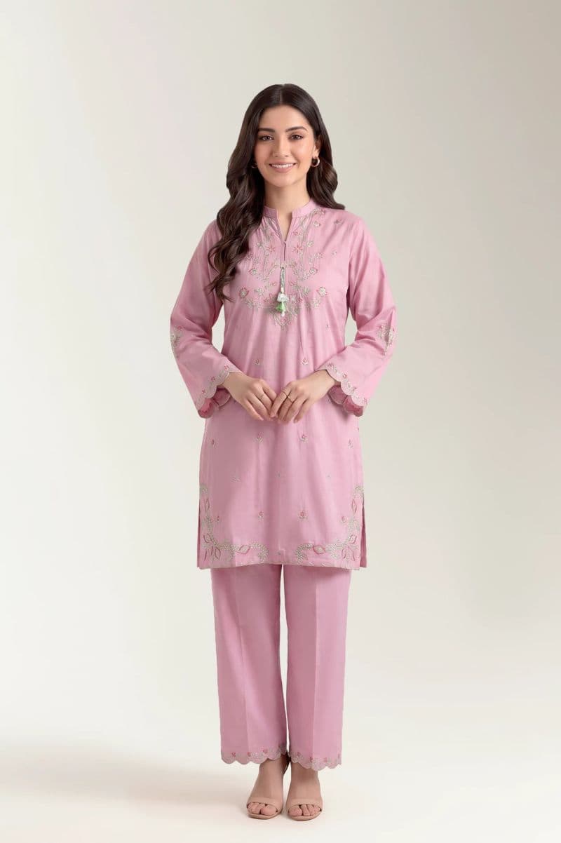 Dyed Embroidered Teens 2PC thumbnail
