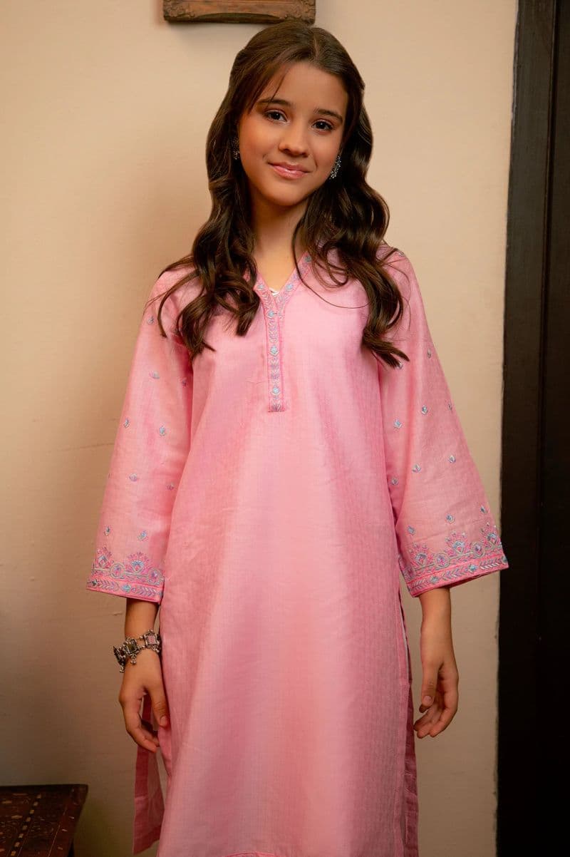Embroidered Teens Kurti thumbnail