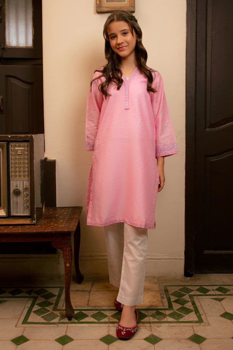 Embroidered Teens Kurti thumbnail