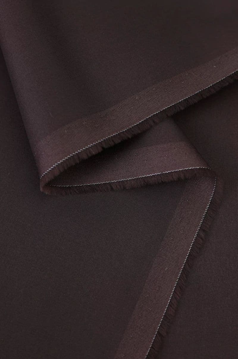 Brown Wash & Wear Fabric